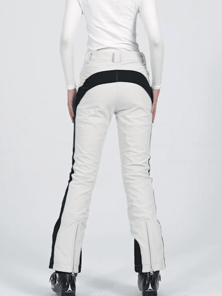 Torunn | Women's High Waisted Skinny Waterproof Ski Trousers with Snow Gaiters