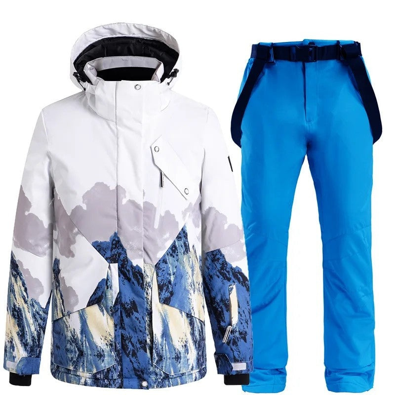 Sigrun | Women's Insulated Waterproof Ski Set with Hooded Jacket & Trousers