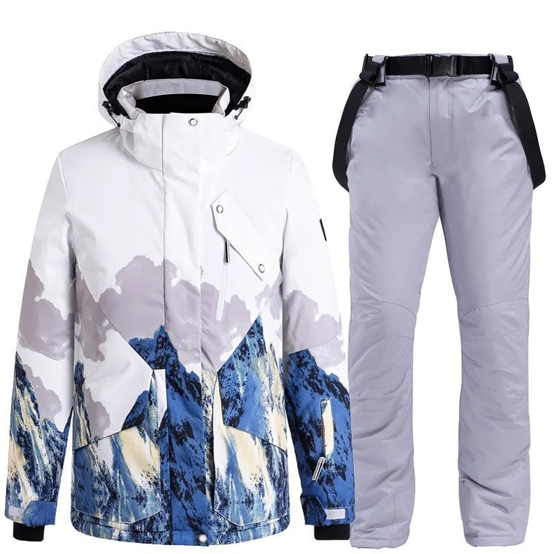 Sigrun | Women's Insulated Waterproof Ski Set with Hooded Jacket & Trousers