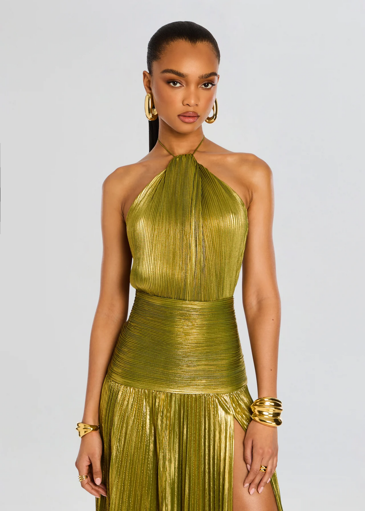 Women's Sculpted Fit Christmas Party Maxi Dress