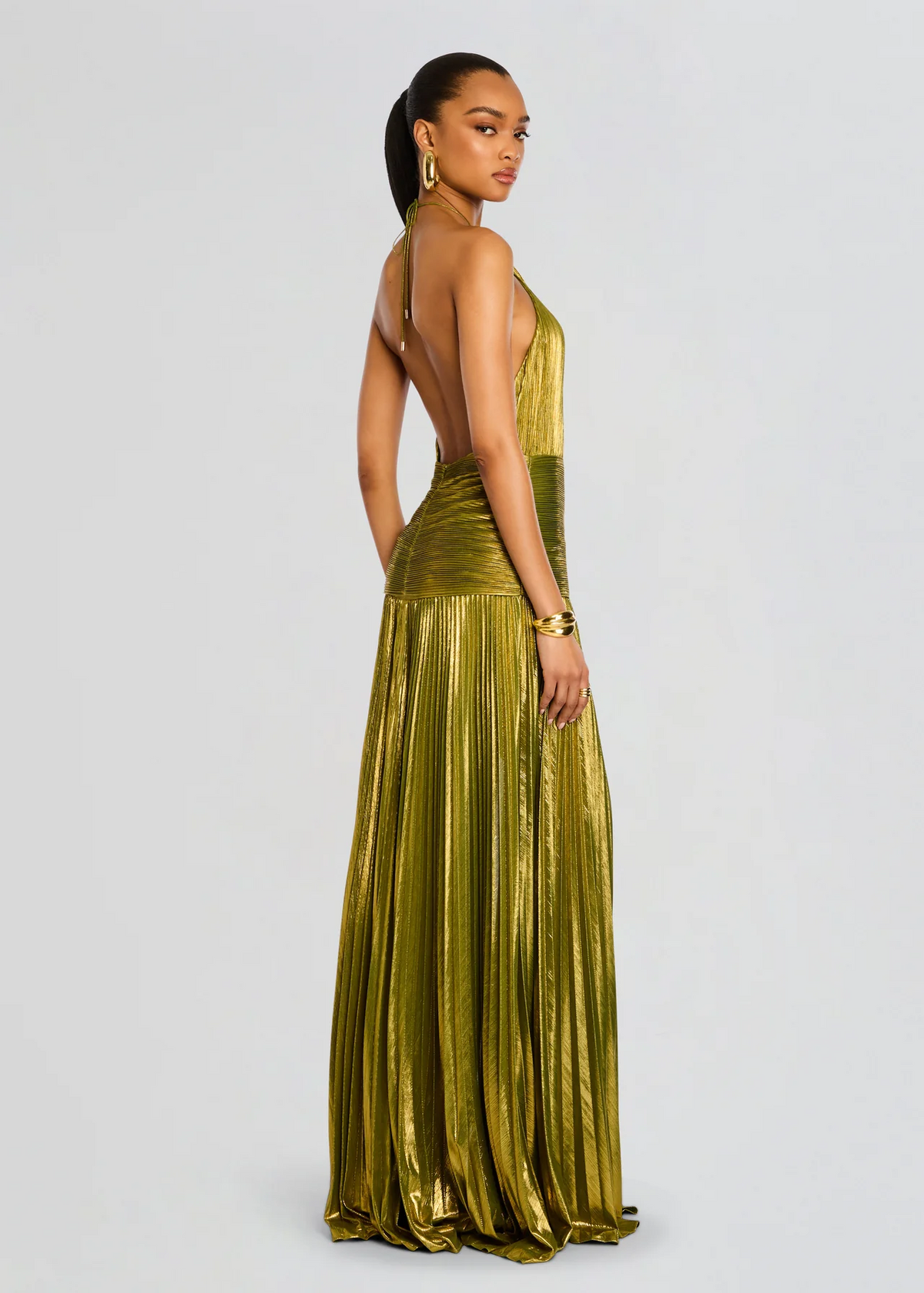 Women's Sculpted Fit Christmas Party Maxi Dress