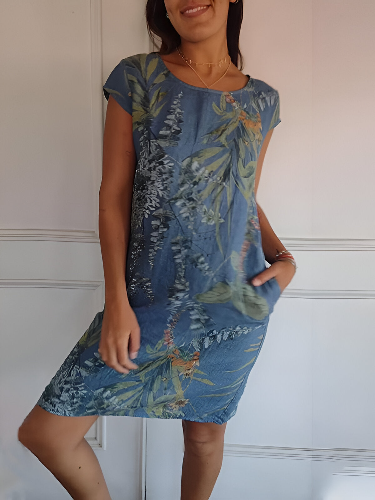Elena | Casual Elegant Midi Dress for Women