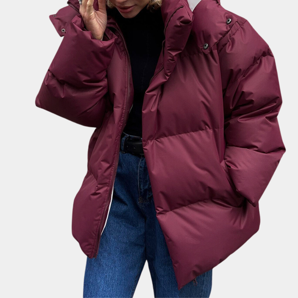 Verity | Lightweight Quilted Puffer Jacket with Hood
