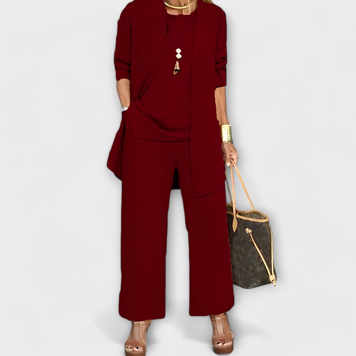 Monroe | Elegant Three Piece Lounge Set for Women