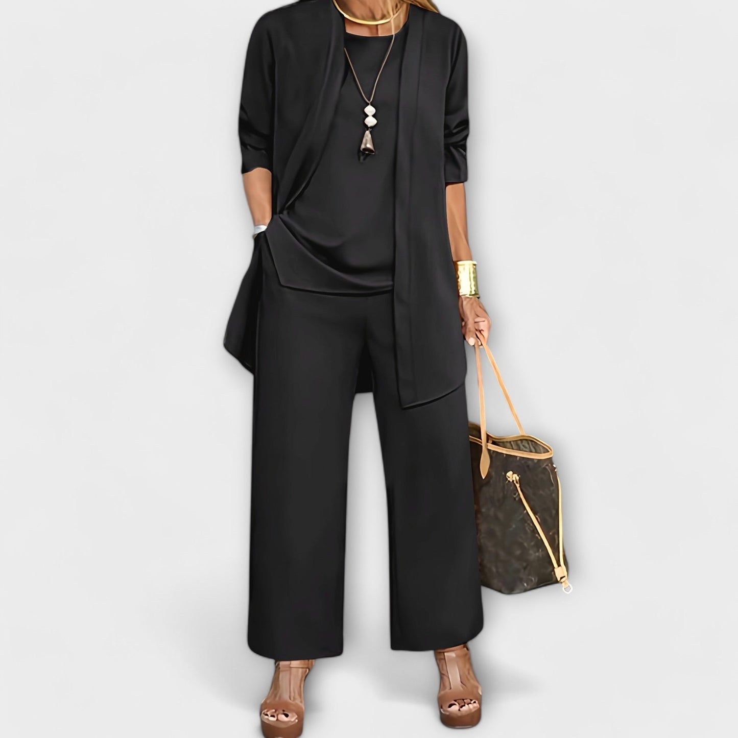 Monroe | Elegant Three Piece Lounge Set for Women