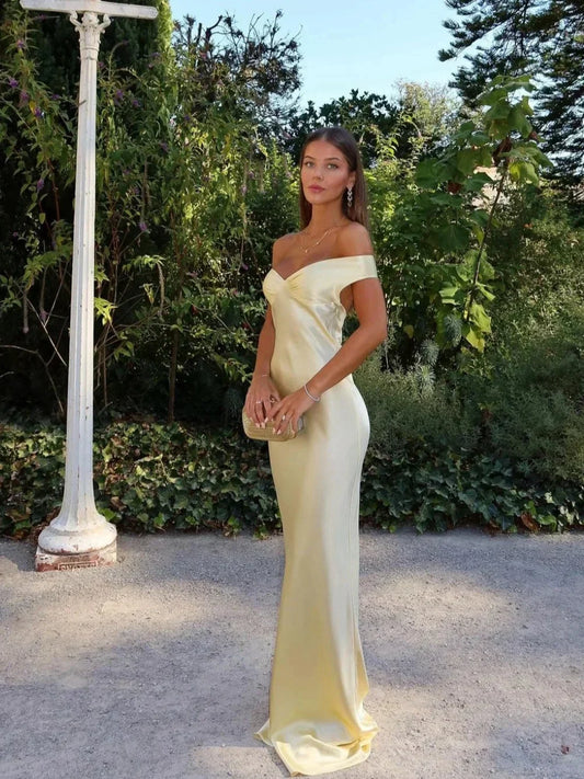 Women's Off-Shoulder Christmas Party Maxi Dress