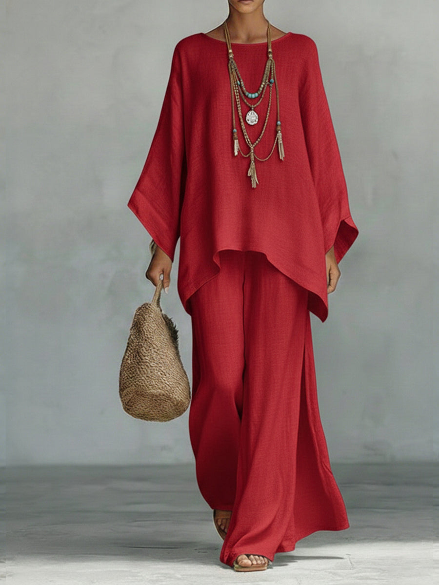 Éloïse | Women's Linen Blend Two-Piece Set