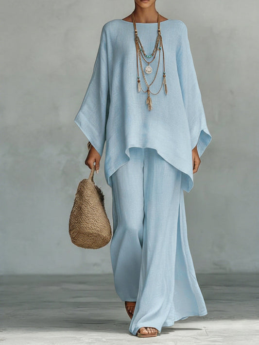 Éloïse | Women's Linen Blend Two-Piece Set