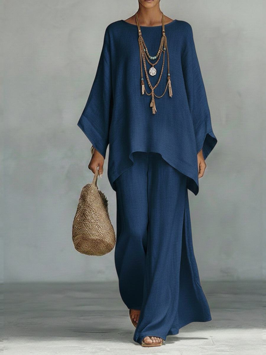 Éloïse | Women's Linen Blend Two-Piece Set