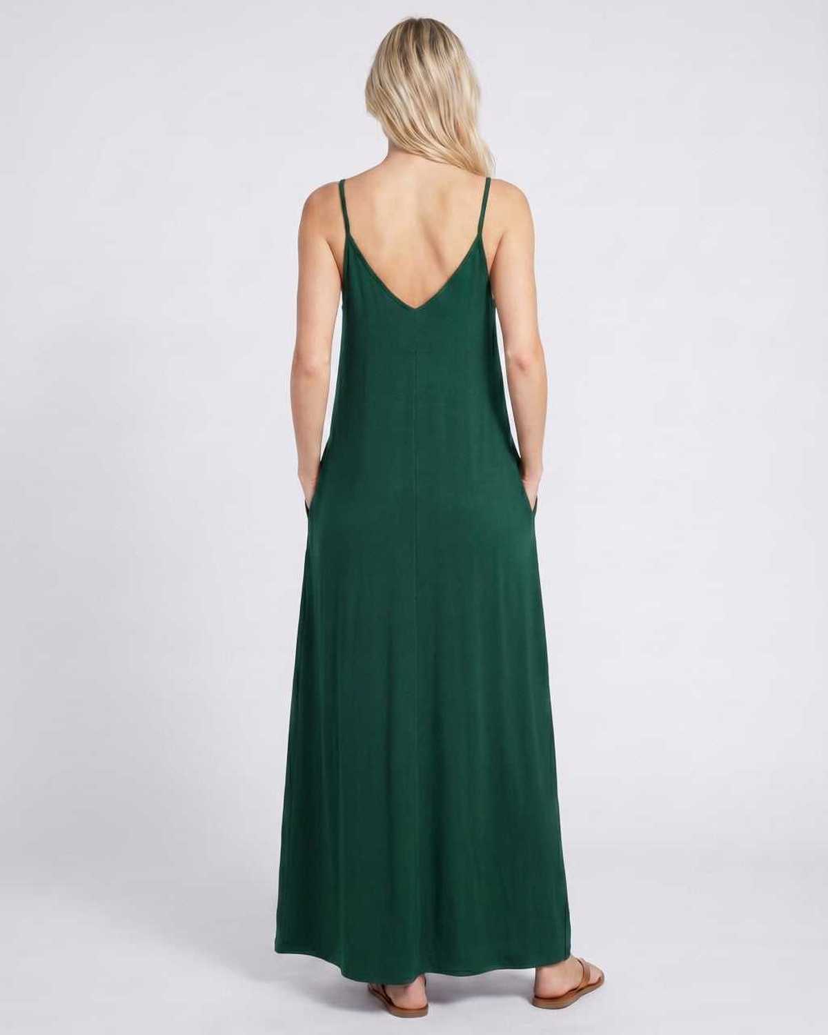 Sophia | Elegant V-Neck Maxi Dress with Pockets