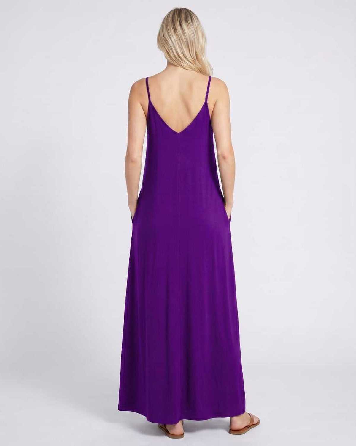 Sophia | Elegant V-Neck Maxi Dress with Pockets
