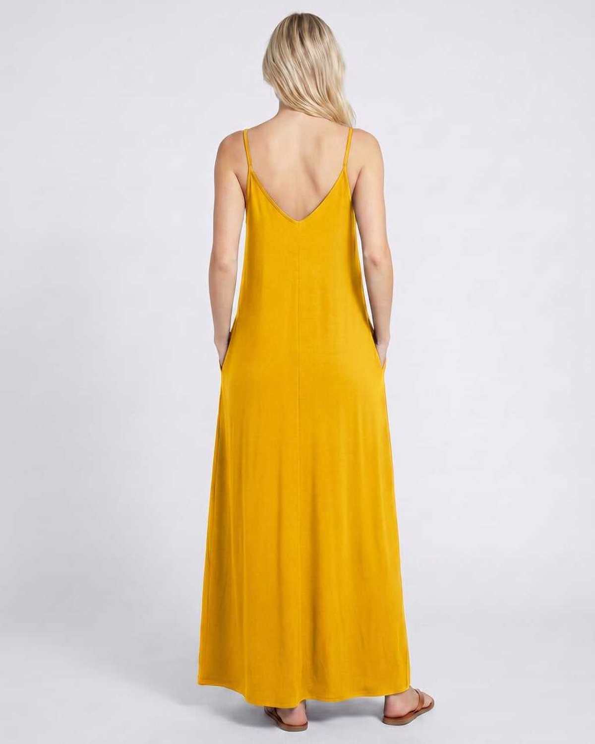 Sophia | Elegant V-Neck Maxi Dress with Pockets