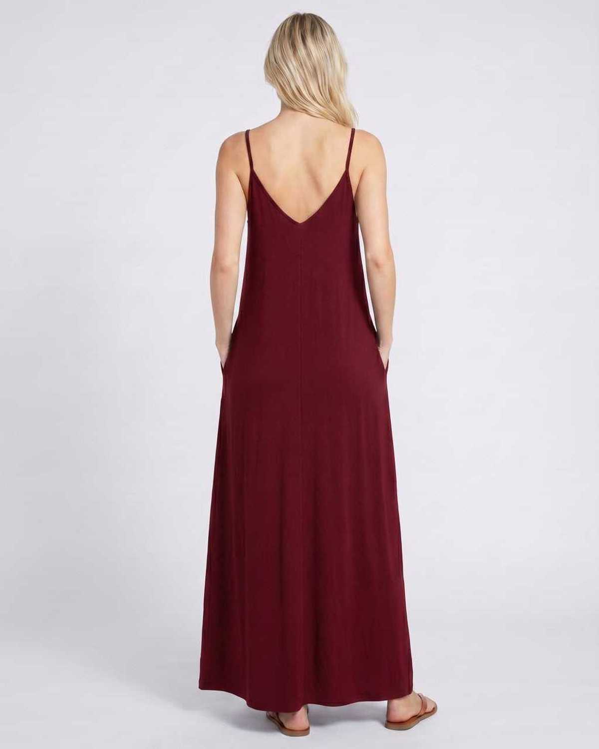 Sophia | Elegant V-Neck Maxi Dress with Pockets