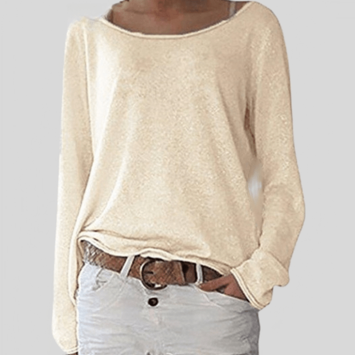 Pippa | Women's Fine-Knit Crew Neck Lightweight Jumper