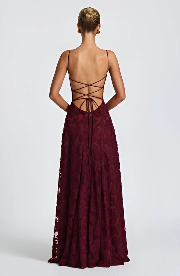 Maravelle | Floral Maxi Wedding Guest Dress
