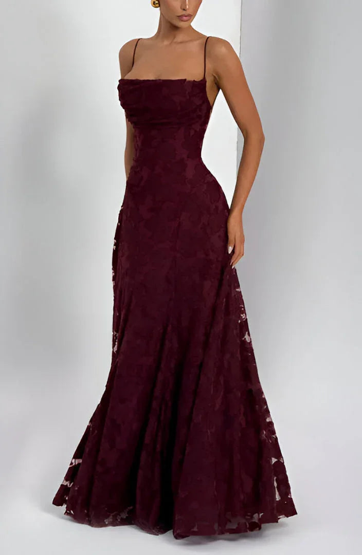 Maravelle | Floral Maxi Wedding Guest Dress