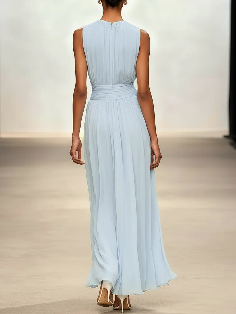 Aurora | Elegant Chiffon Maxi Dress