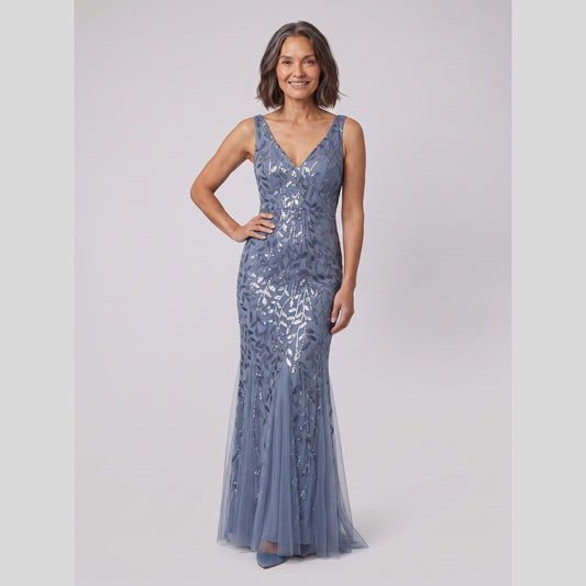Women's Sequin Fishtail Christmas Party Gown