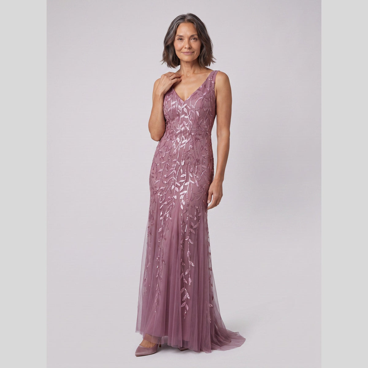 Women's Sequin Fishtail Christmas Party Gown
