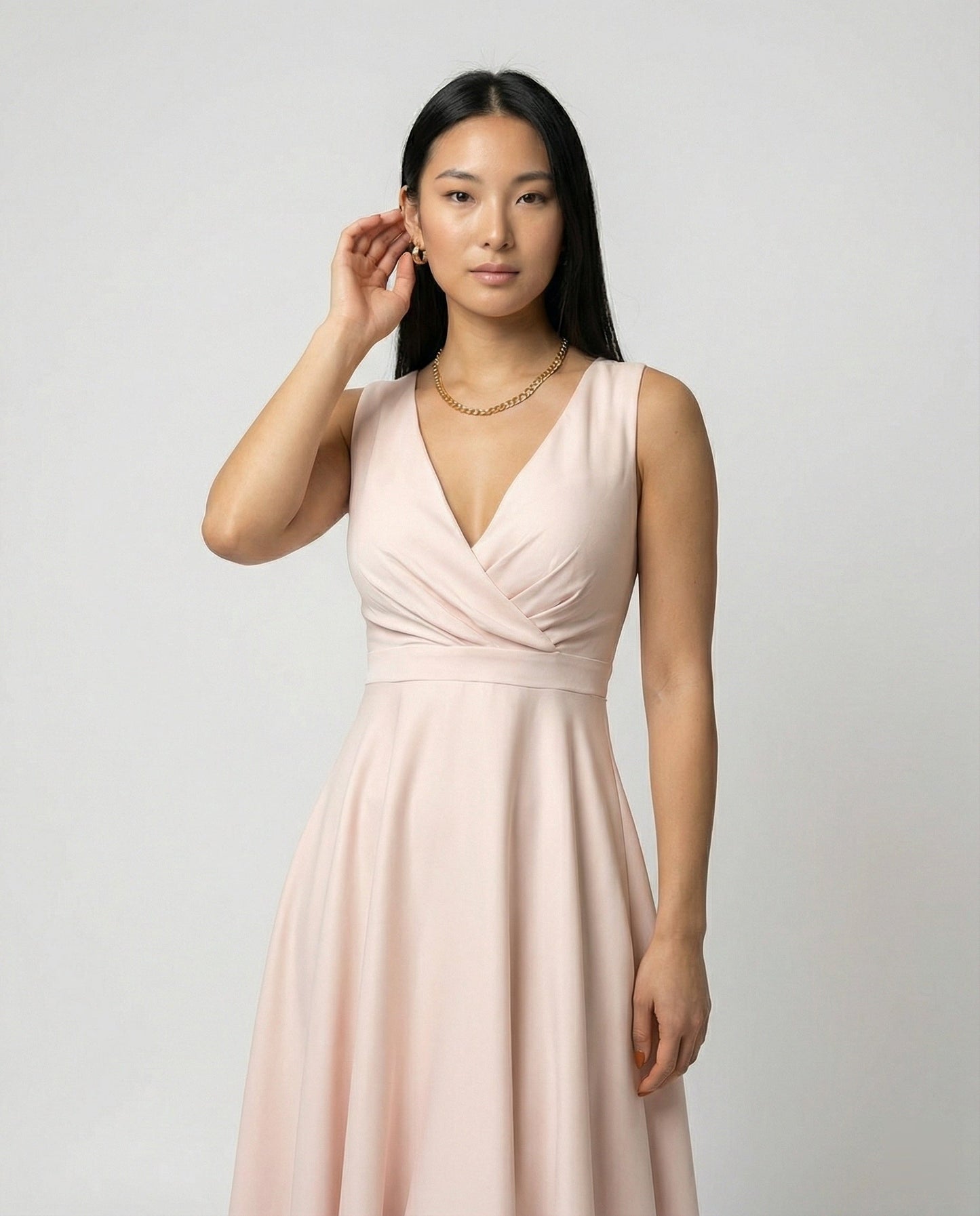 Isabelle | Elegant A-Line Midi Dress