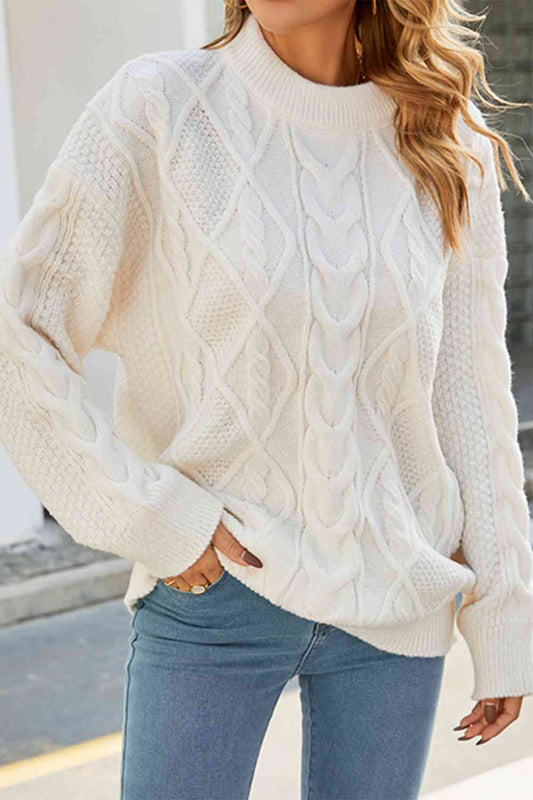 Auden | Women's Oversized Cable Knit Jumper