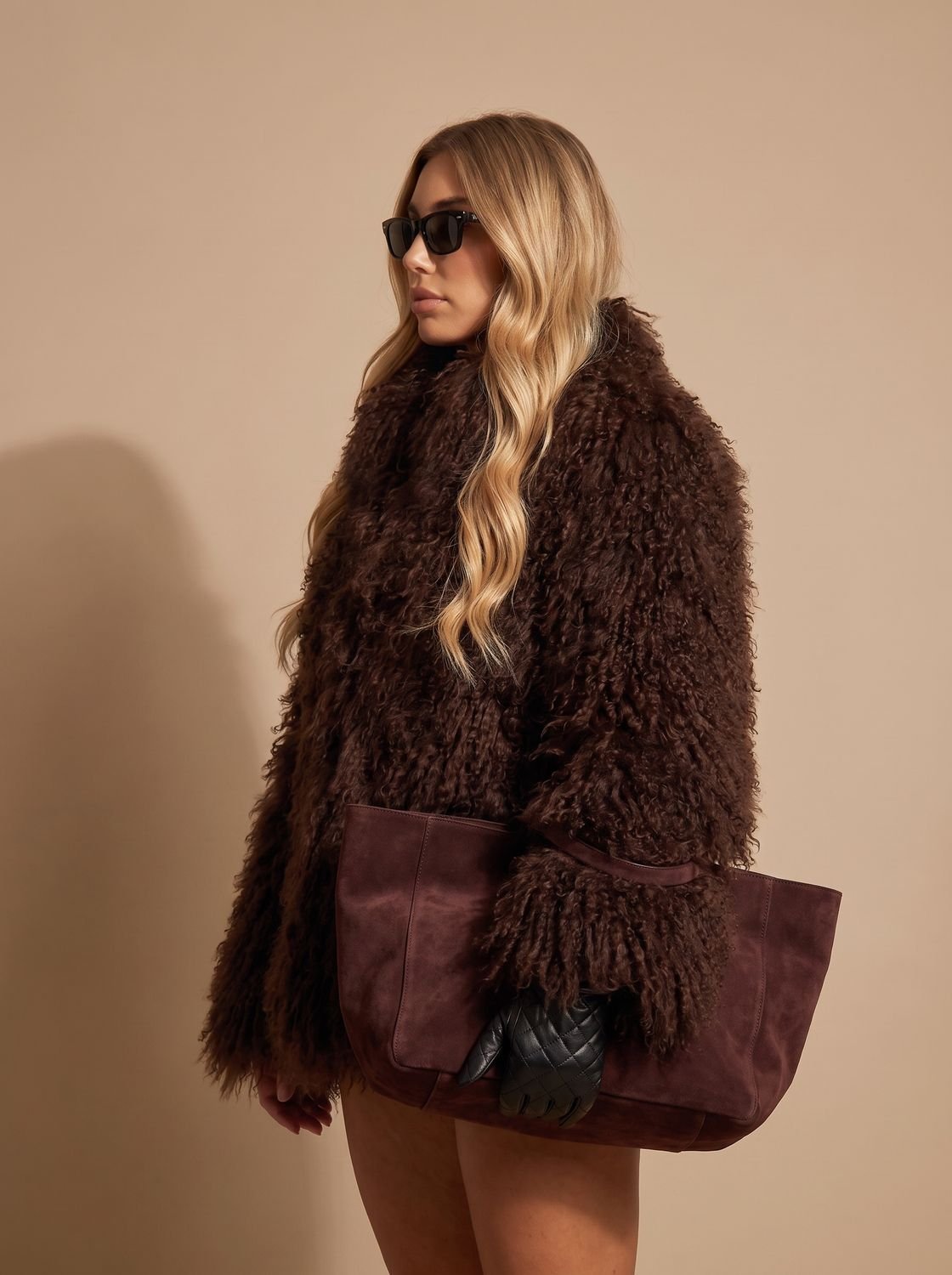 Josie | Women's Shaggy Oversized Faux Fur Winter Coat