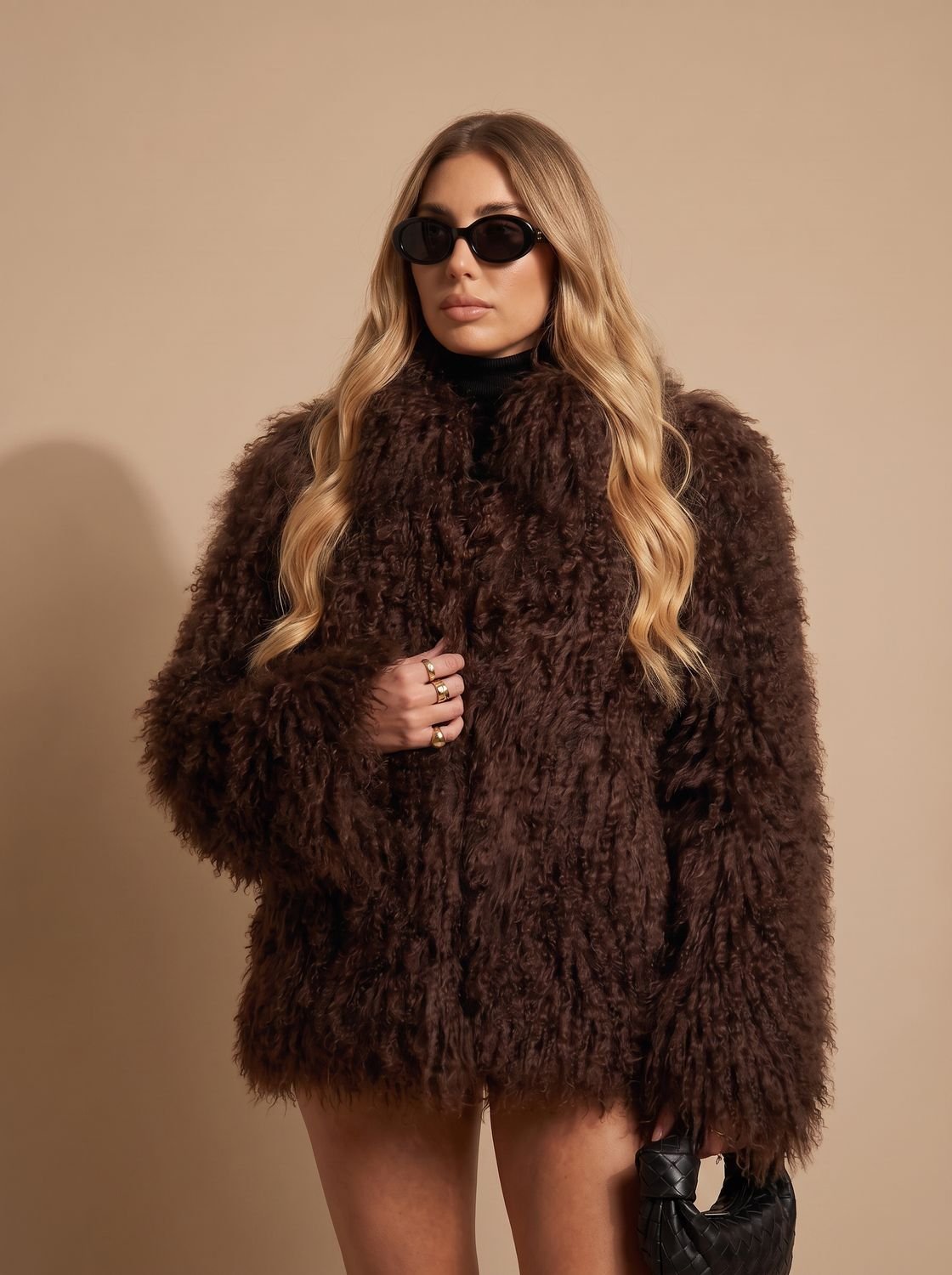 Josie | Women's Shaggy Oversized Faux Fur Winter Coat