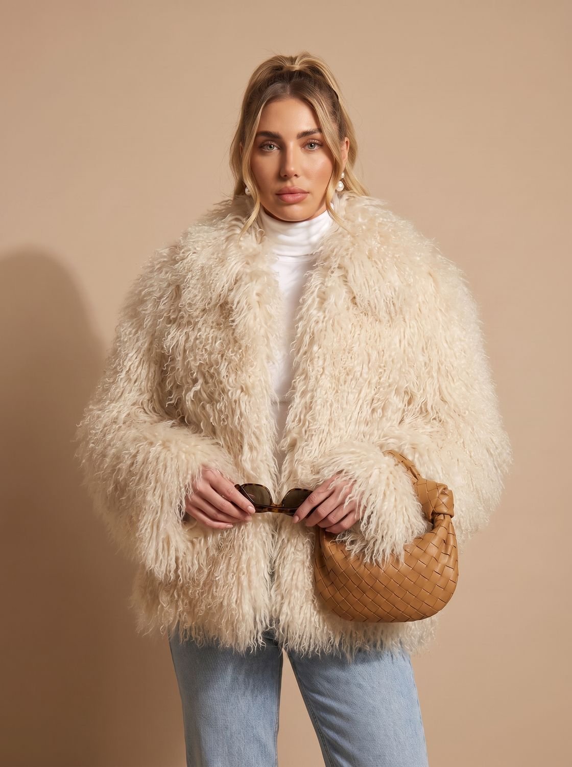 Josie | Women's Shaggy Oversized Faux Fur Winter Coat
