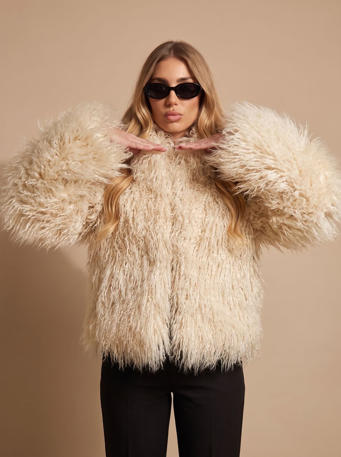 Josie | Women's Shaggy Oversized Faux Fur Winter Coat