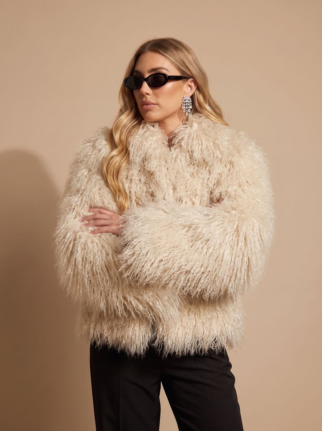 Josie | Women's Shaggy Oversized Faux Fur Winter Coat