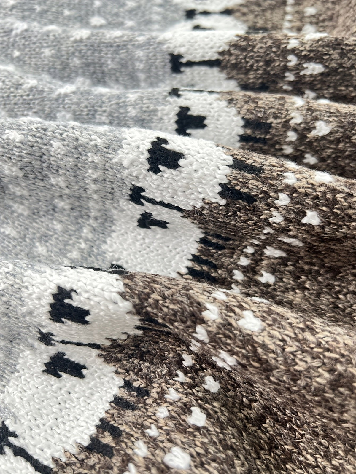 Rosamunde | Women's Fair Isle Sheep Jacquard Knit Jumper