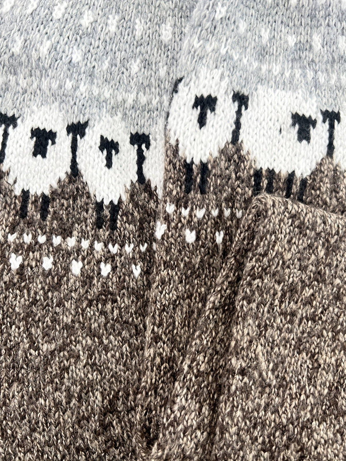 Rosamunde | Women's Fair Isle Sheep Jacquard Knit Jumper