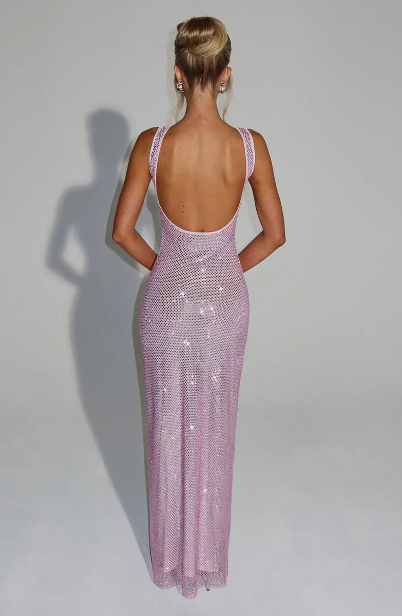 Senna | Sequin Christmas Party Maxi Dress