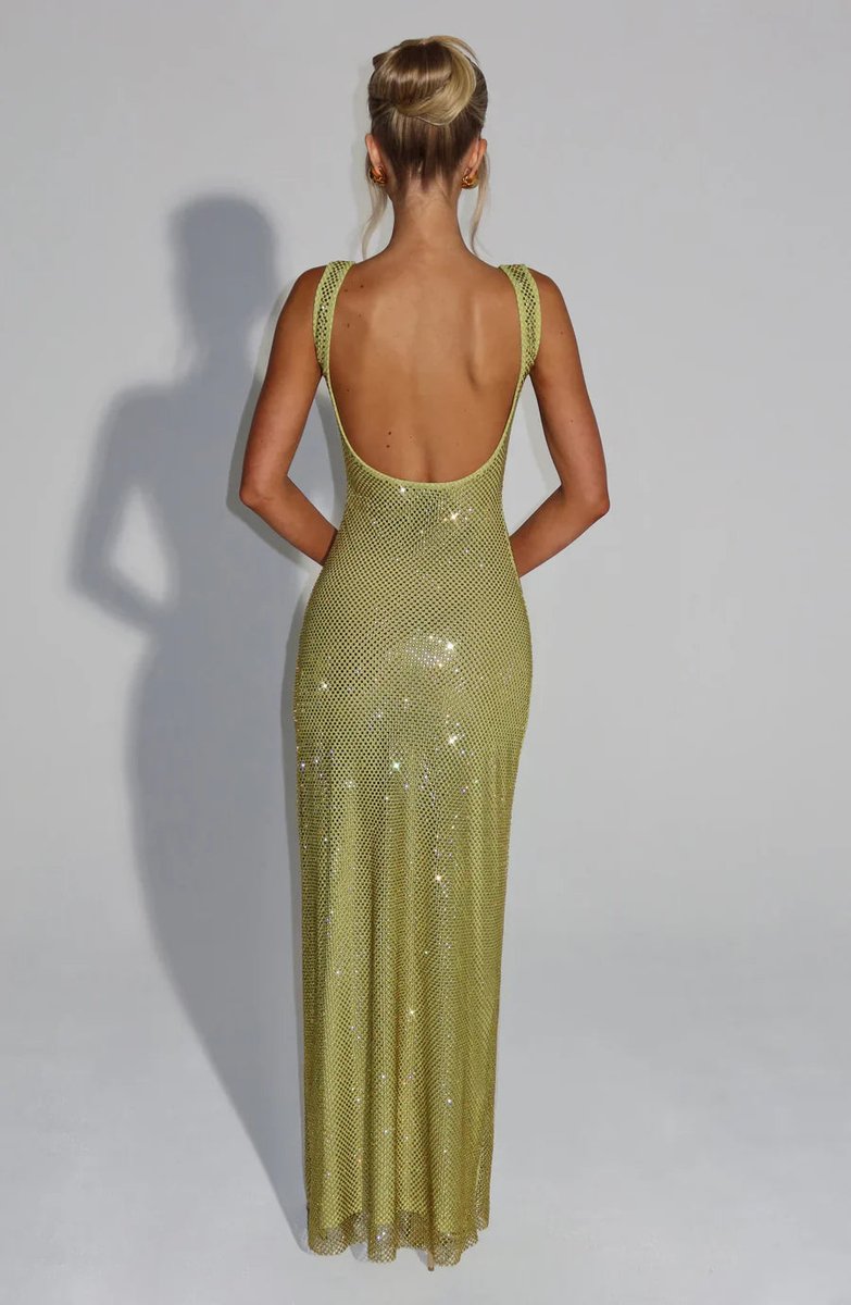 Senna | Sequin Christmas Party Maxi Dress