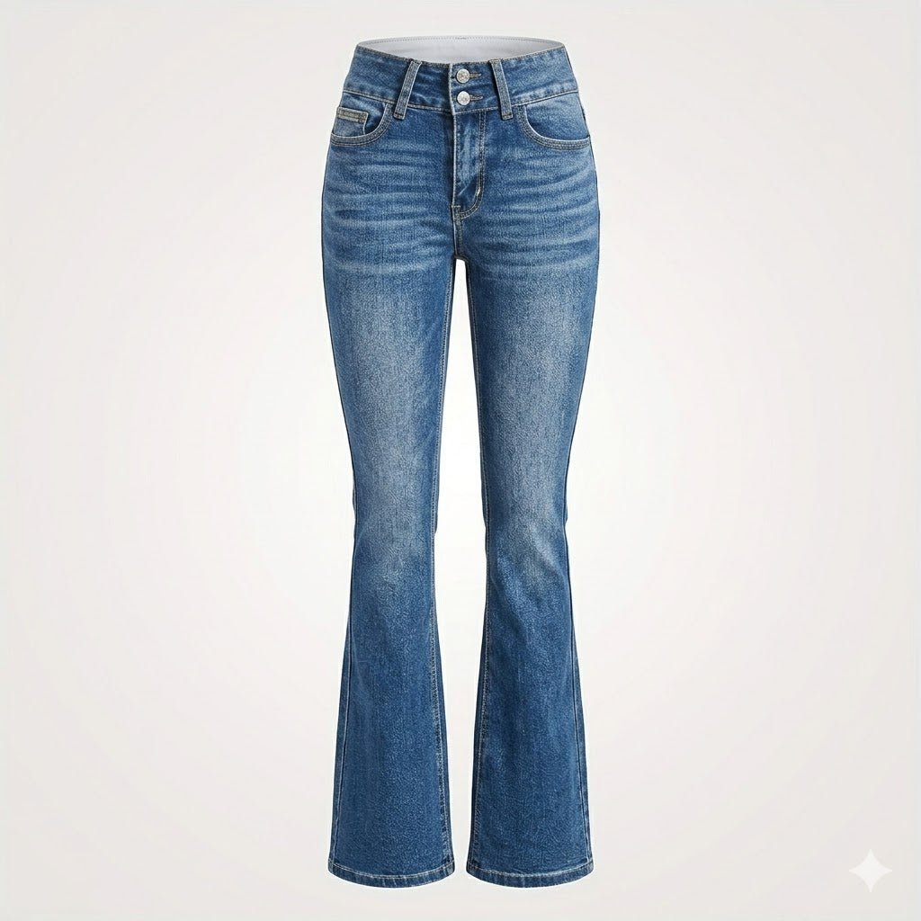 Coraline | Women's High-Waist Flared Jeans