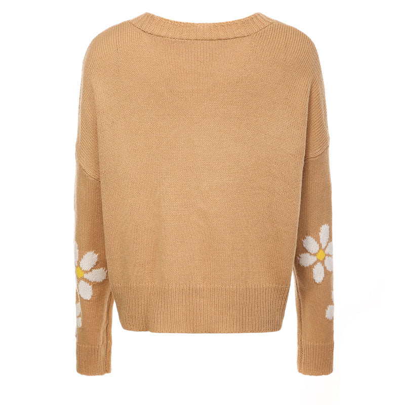 Marlowe | Daisy Knit Button Cardigan
