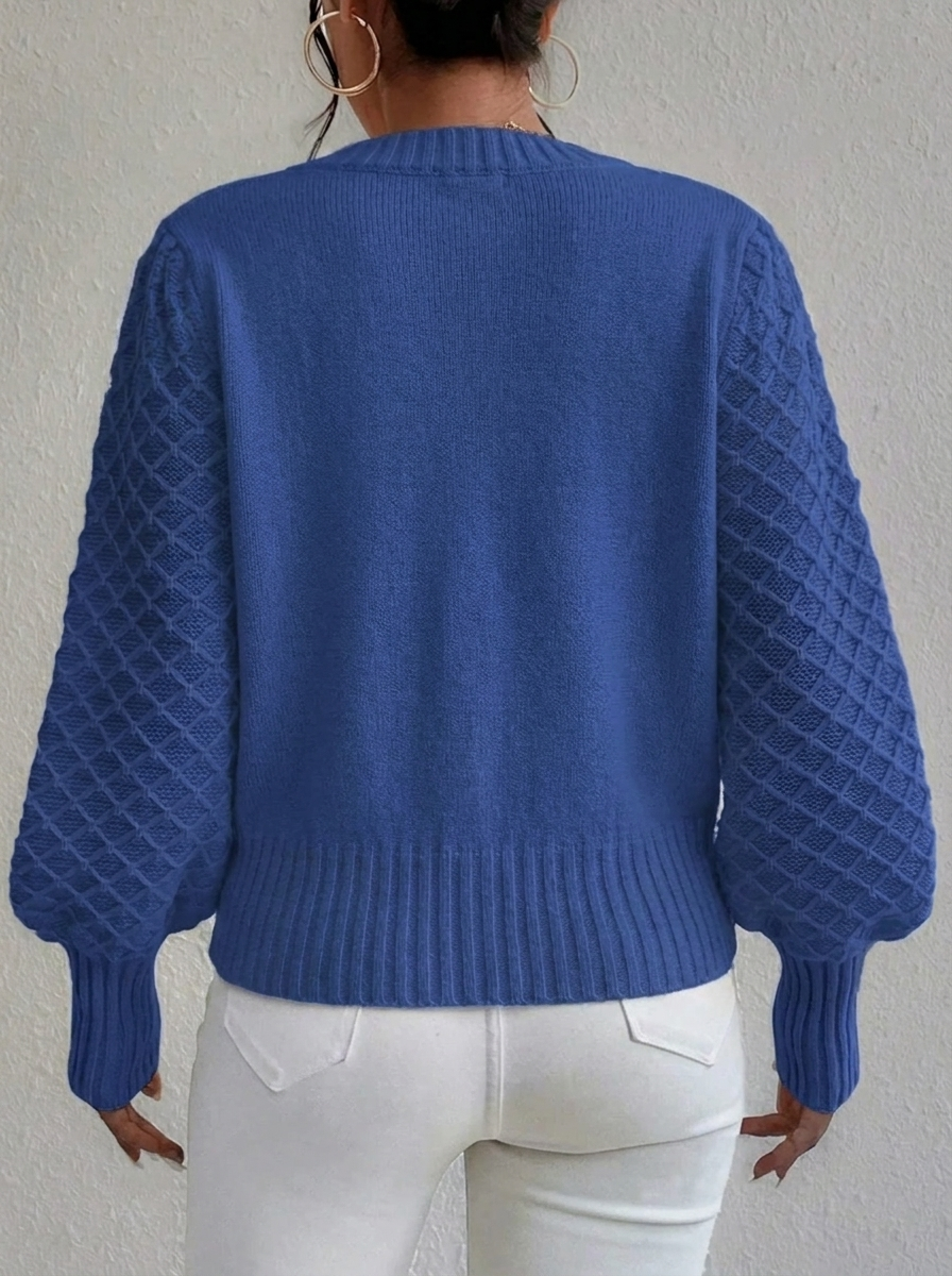 Élodette | Women's Diamond Knit Jumper