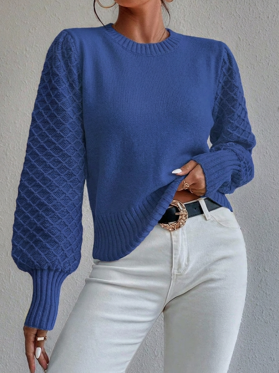 Élodette | Women's Diamond Knit Jumper