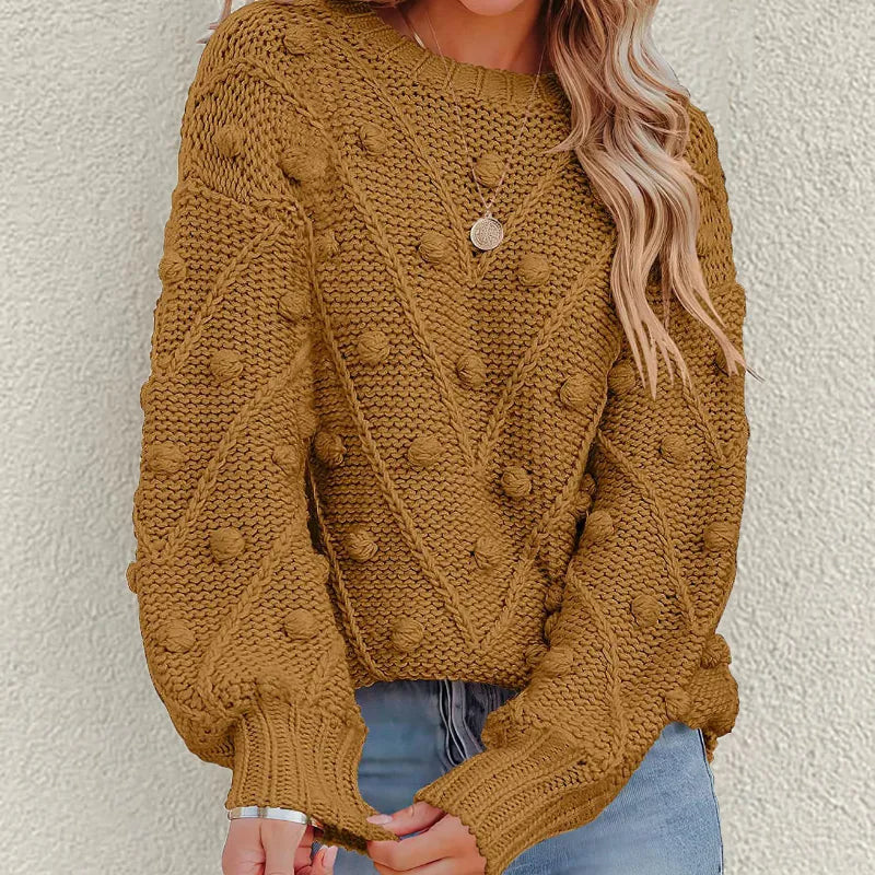 Sereia | Women's Bobble Knit Sweater