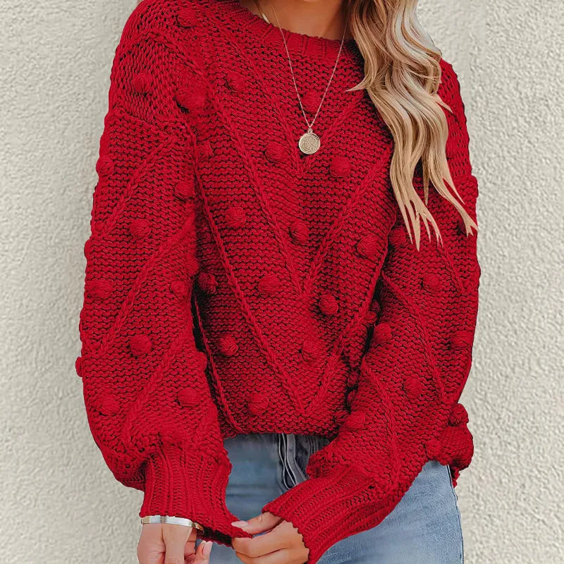 Sereia | Women's Bobble Knit Sweater