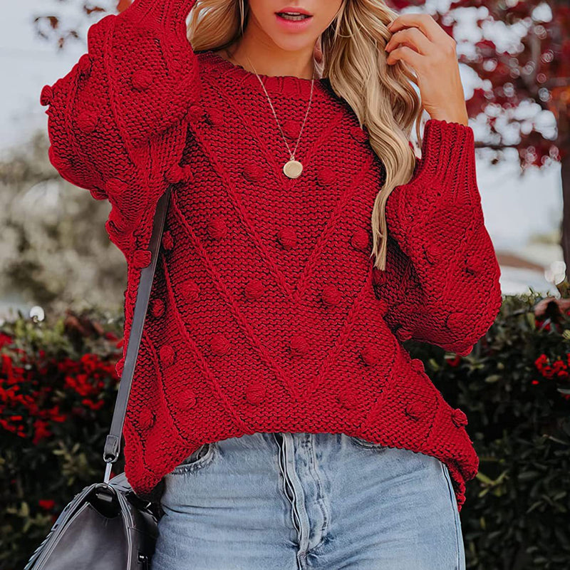 Sereia | Women's Bobble Knit Sweater