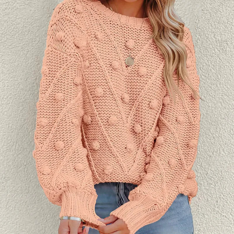 Sereia | Women's Bobble Knit Sweater