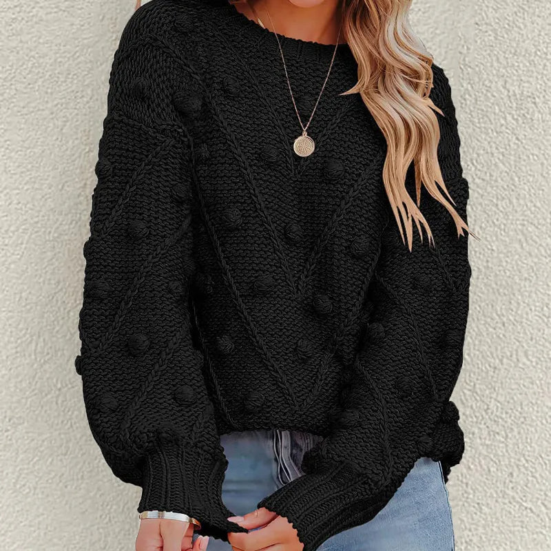 Sereia | Women's Bobble Knit Sweater