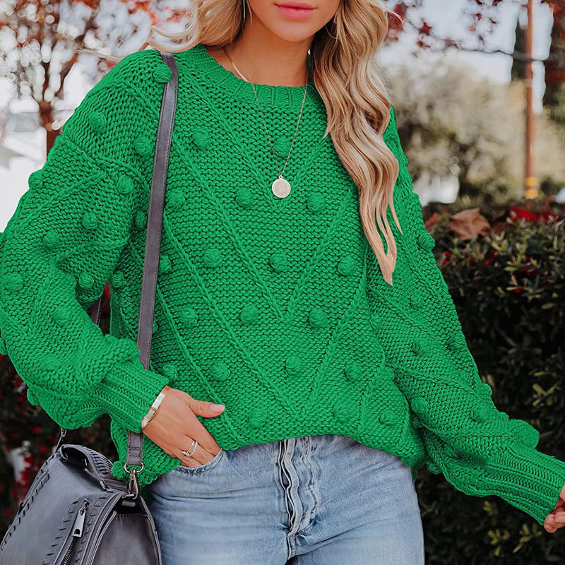 Sereia | Women's Bobble Knit Sweater