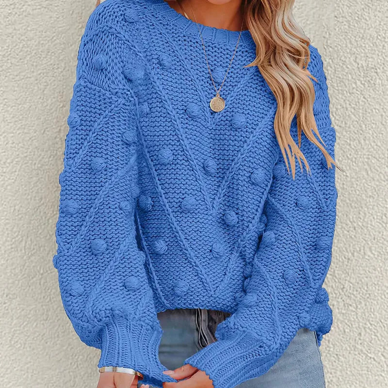 Sereia | Women's Bobble Knit Sweater