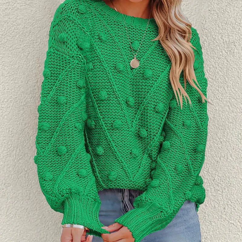 Sereia | Women's Bobble Knit Sweater