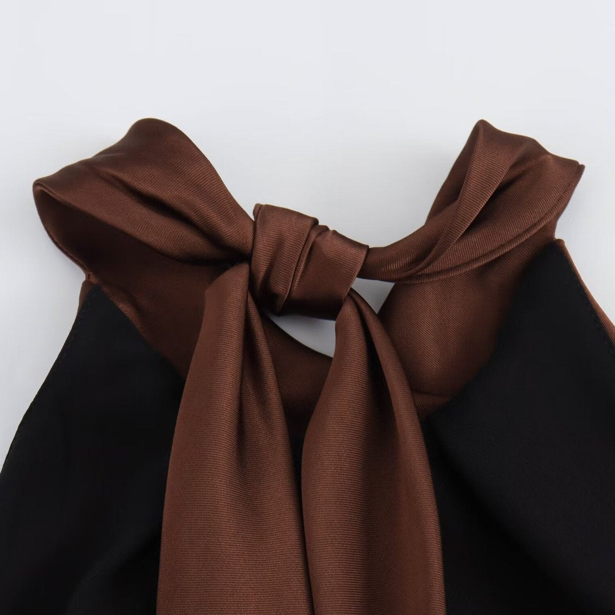 Orla | Women's Satin Halter-Neck Maxi Dress