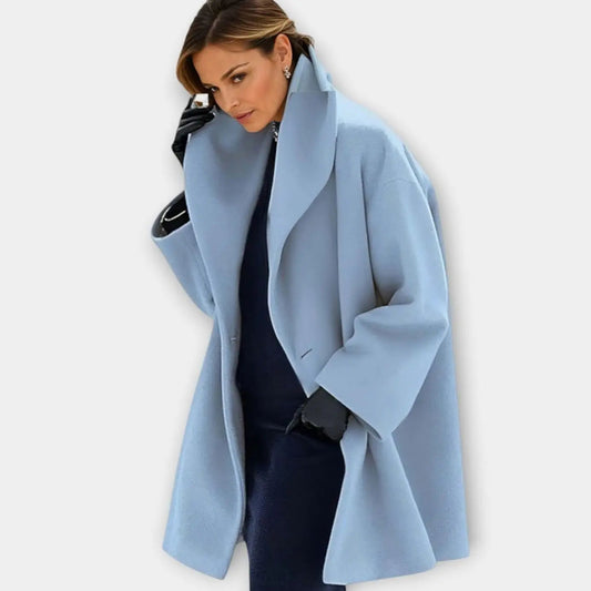 Tavira | Women's Oversized Wide-Collar Winter Coat