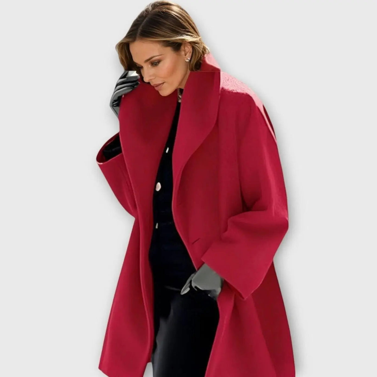 Tavira | Women's Oversized Wide-Collar Winter Coat