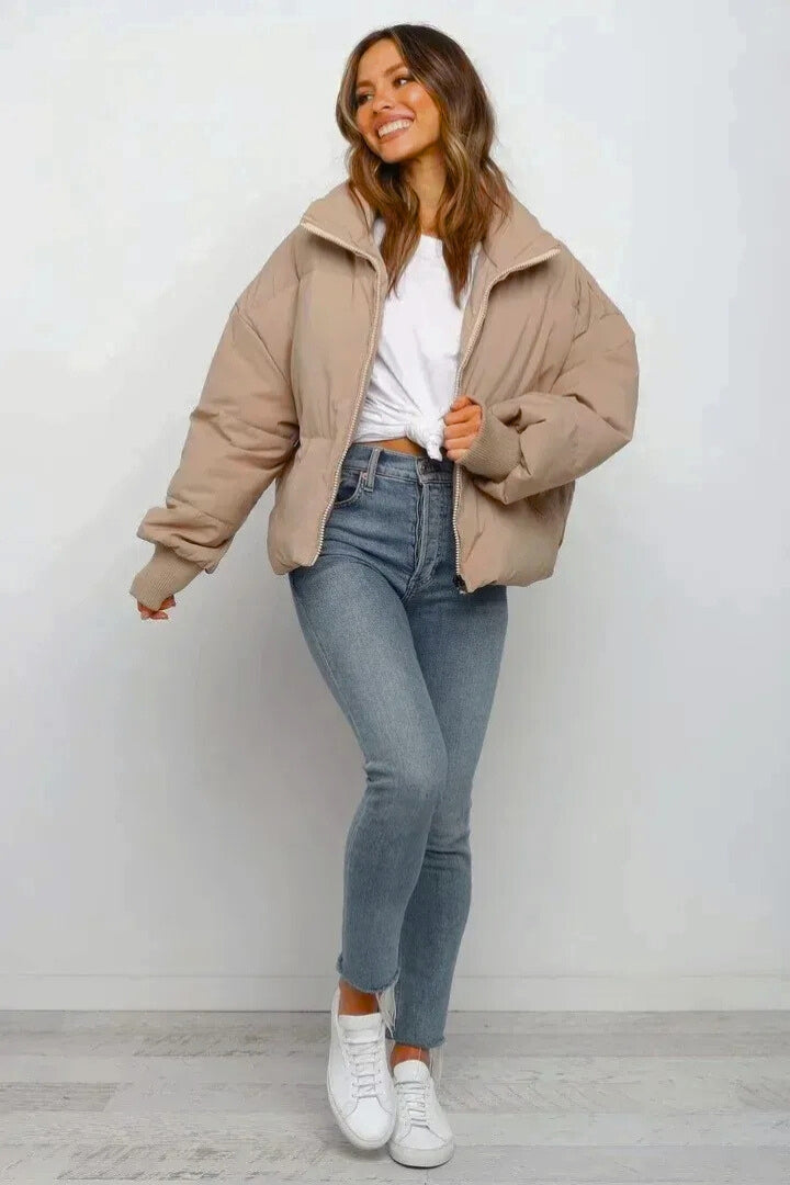 Mirevane | Women's Short Quilted Puffer Jacket